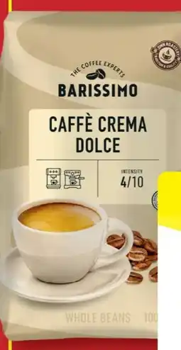 Aldi Nord Barissimo Caffè Crema Dolce Angebot