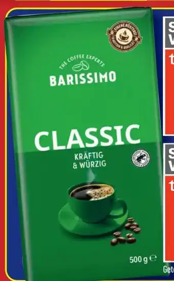 Aldi Nord Barissimo Mahlkaffee Classic Angebot