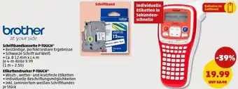 PENNY brother Schriftbandkassette P-TOUCH Angebot