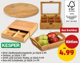 PENNY Kesper Brot-/Aufbewahrungskorb Angebot