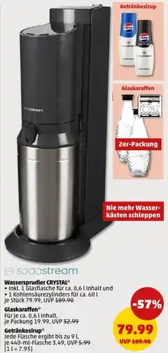 PENNY Sodastream Wassersprudler CRYSTAL Angebot