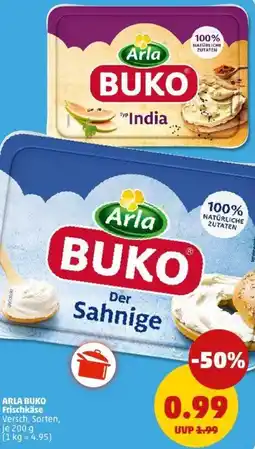 PENNY ARLA BUKO Frischkäse Angebot