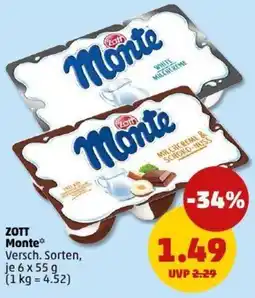 PENNY ZOTT Monte Angebot