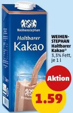 PENNY WEIHENSTEPHAN Haltbarer Kakao Angebot
