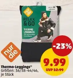 PENNY nur die Thermo-Leggings Angebot