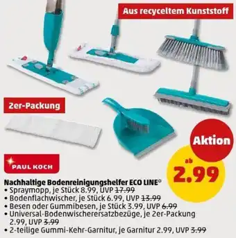 PENNY PAUL KOCH Nachhaltige Bodenreinigungshelfer ECO LINE Angebot