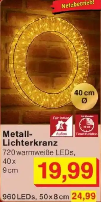 Jawoll Metall- Lichterkranz Angebot