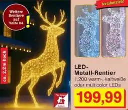 Jawoll LED- Metall-Rentier Angebot