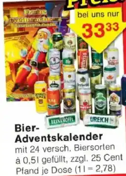 Jawoll Bier- Adventskalender Angebot