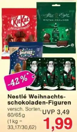 Jawoll Nestlé Weihnachts- schokoladen-Figuren Angebot