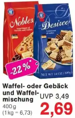 Jawoll Waffel- oder Gebäck und Waffelmischung Angebot