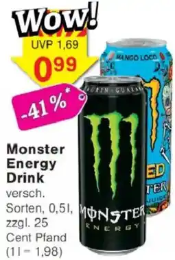 Jawoll Monster Energy Drink Angebot