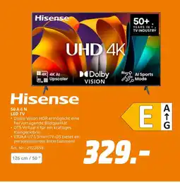 MediaMarkt Hisense 50 a 6 n led tv Angebot
