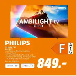 MediaMarkt Philips 55 oled 760 oled tv Angebot