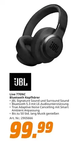MediaMarkt Jbl live 770nc bluetooth kopfhörer Angebot