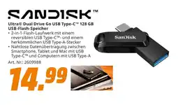 MediaMarkt Sandisk ultra dual drive go usb type-c 128 gb usb-flash-speicher Angebot