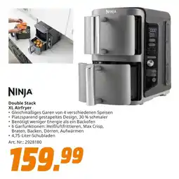 MediaMarkt Ninja double stack xl airfryer Angebot