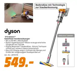MediaMarkt Dyson v15 detect kabelloser handstaubsauger Angebot