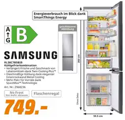 MediaMarkt Samsung rl38c7b5bs9 kühlgefrierkombination Angebot