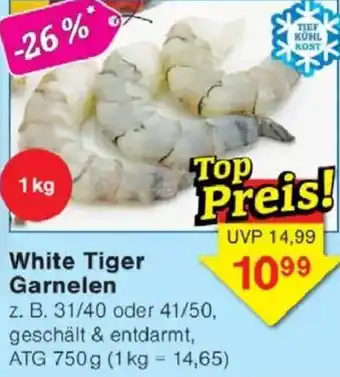 Jawoll White Tiger Garnelen Angebot