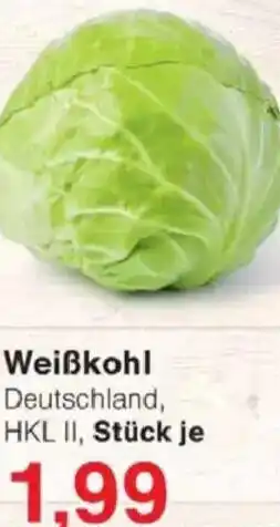 Jawoll Weißkohl Angebot