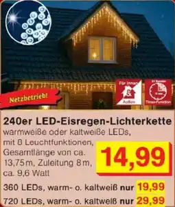 Jawoll 240er LED-Eisregen-Lichterkette Angebot