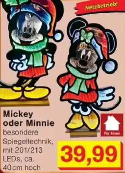 Jawoll Mickey oder Minnie Angebot