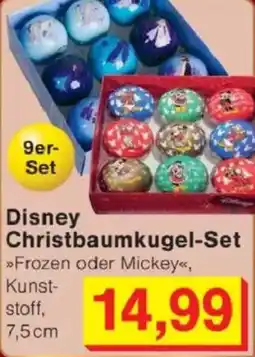 Jawoll Disney Christbaumkugel-Set Angebot