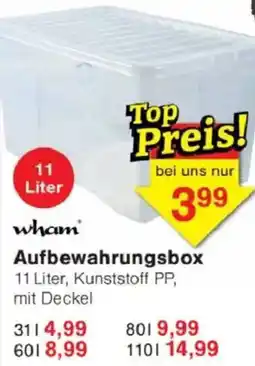 Jawoll wham Aufbewahrungsbox Angebot