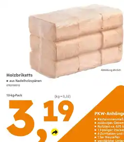 Globus Baumarkt Holzbriketts Angebot