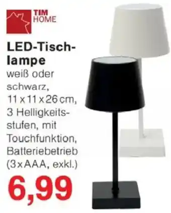 Jawoll TIM HOME LED-Tischlampe Angebot