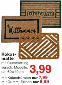 Jawoll Kokosmatte Angebot