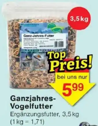Jawoll Ganzjahres- Vogelfutter Angebot