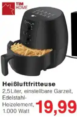 Jawoll TIM HOME Heißluftfritteuse Angebot
