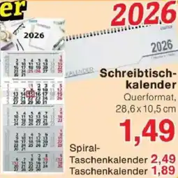 Jawoll Schreibtischkalender Angebot