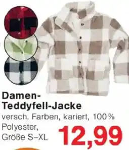 Jawoll Damen- Teddyfell-Jacke Angebot