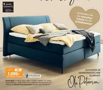 Opti Wohnwelt Boxspringbett Ole Peterson Angebot