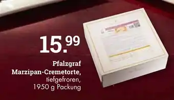 Handelshof Pfalzgraf Marzipan Cremetorte 1950g Angebot