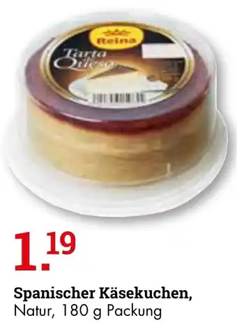 Handelshof Spanischer Käsekuchen 180g Angebot