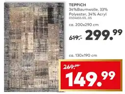 porta Teppich ca. 200x290 cm Angebot