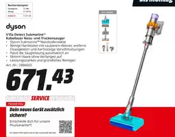 MediaMarkt dyson V15s Detect Submarine Kabelloser Nass- und Trockensauger Angebot