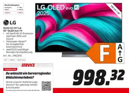 MediaMarkt LG 55" OLED evo TV OLED 55 C57 LA Angebot