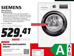 MediaMarkt SIEMENS Waschmaschine WM14UR5EM2 Angebot
