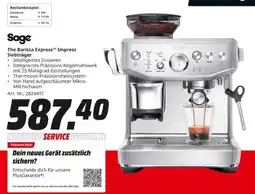 MediaMarkt Sage The Barista Express Impress Siebträger Angebot