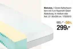 Opti Wohnwelt HEMAFA Matratze Angebot