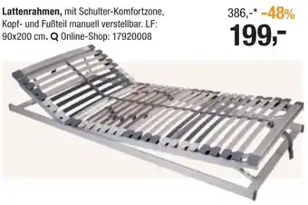 Opti Wohnwelt HEMAFA Lattenrahmen Angebot