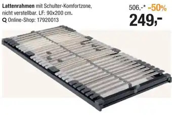 Opti Wohnwelt HEMAFA Lattenrahmen Angebot
