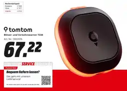 MediaMarkt tomtom Blitzer- und Verkehrswarner TOM Angebot