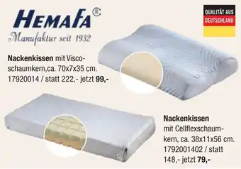 Opti Wohnwelt HEMAFA Nackenkissen Angebot