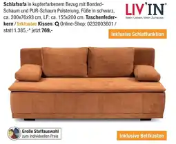 Opti Wohnwelt Schlafsofa LIV'IN Angebot